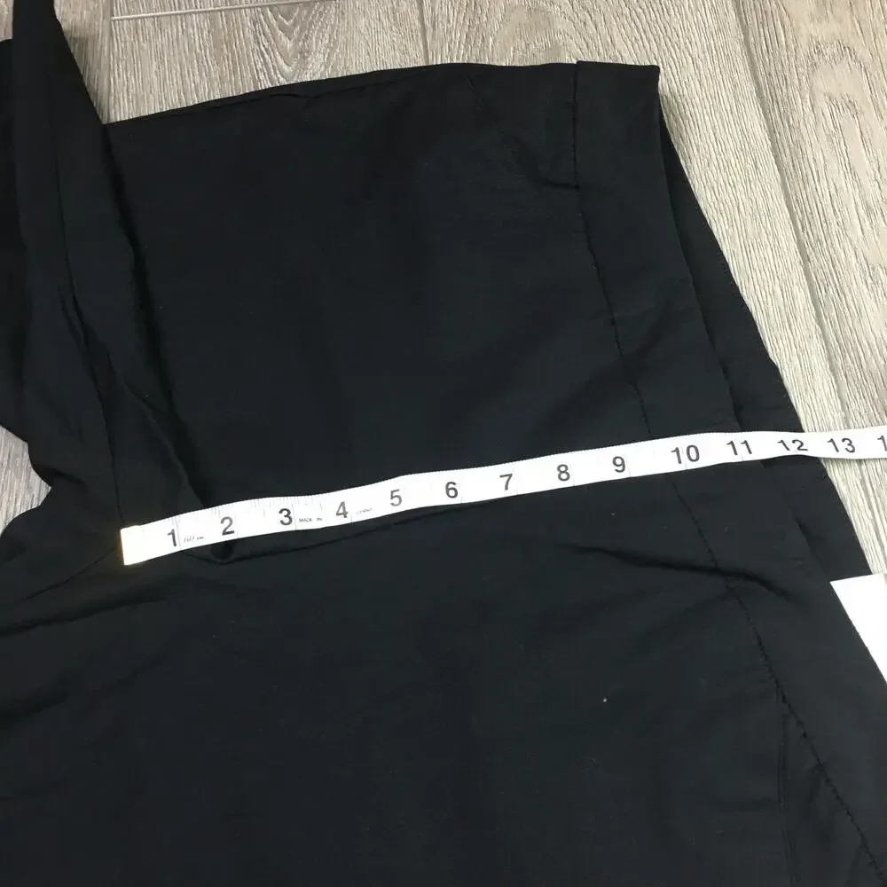 New Chico’s So Slimming Pull On Shorts Black Mid Length Stretch Womens 2.5 Large - Picture 6 of 8